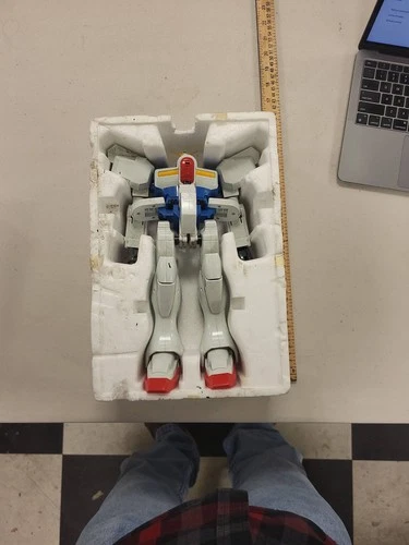 Vintage Gundam Style Robot Action Figure Toy Collectible Display Model