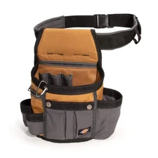 Dickies 8-Pocket Padded Tool Belt/Utility Pouch, Adjustable 3-Inch Belt, Dura...