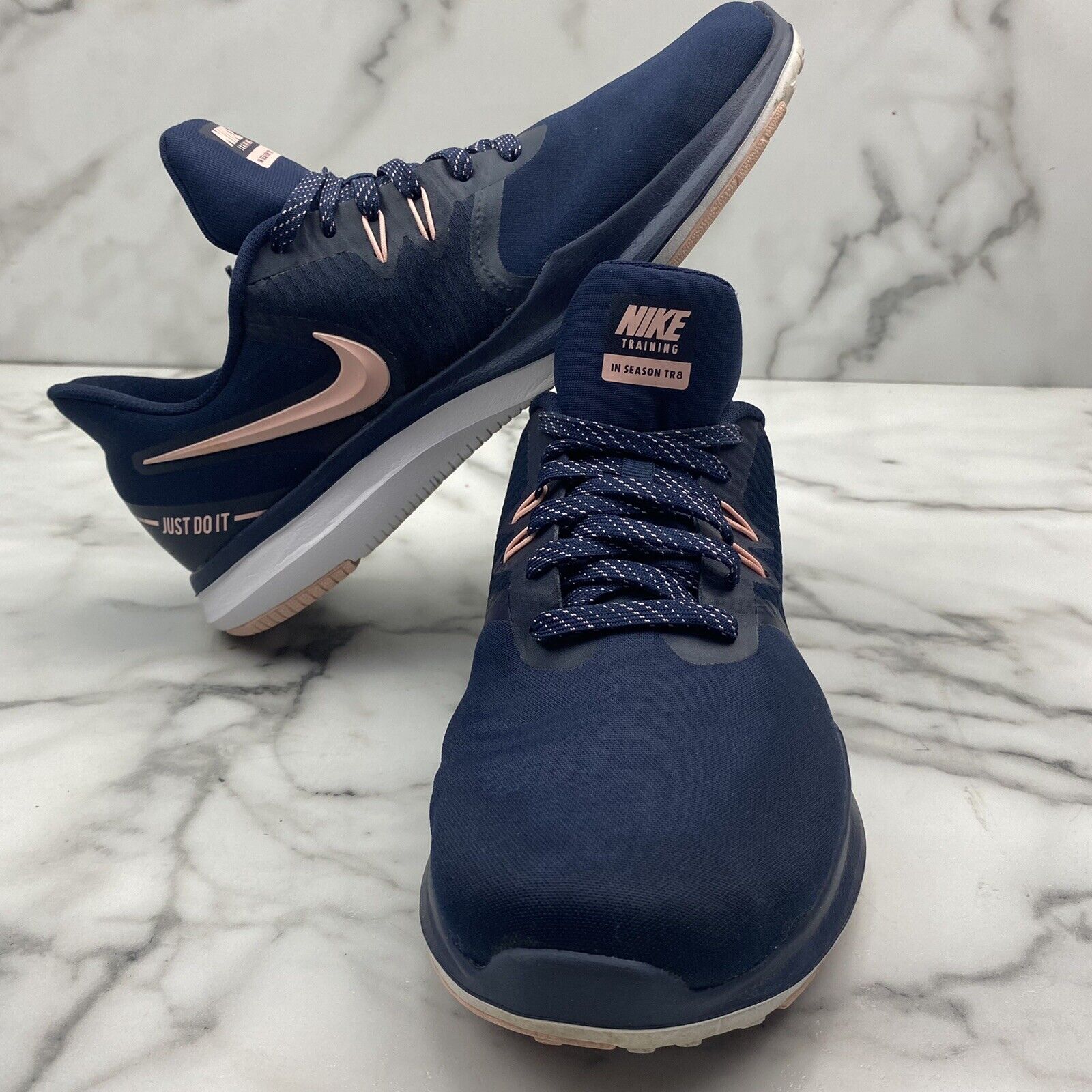 Detroit Mall Nike Womens In-Season TR Max 90% OFF 8 Training Black 9 Obsidian Size shoes