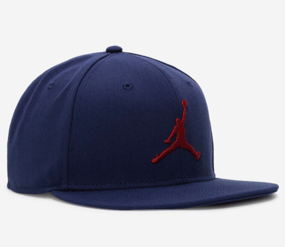 NIKE Jordan Jumpman Pro Snapback Cap Hat Navy Blue Red Sz M/L Unisex FV5296-410
