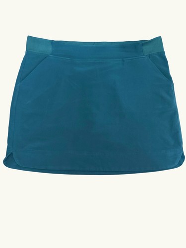 32 Degrees Cool Teal Skort Size Large Built In Shorts Stretch Sport Casual Skirt - Picture 2 of 9