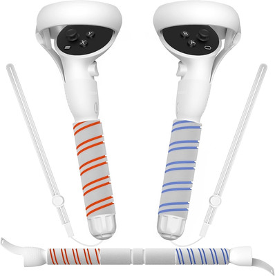 Handle Attachments Compatible with Oculus Quest 2 Controller Accessories, VR Gor