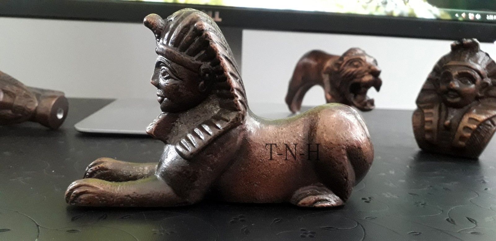 SOLID HEAD ANTIQUE STYLE VINTAGE HEAD HANDLE FOR … - image 5