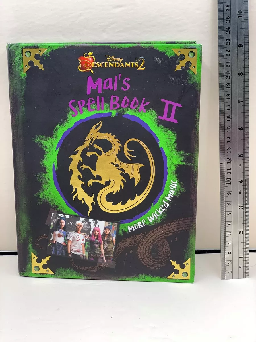 DISNEY DESCENDANTS 2 MAL'S SPELL BOOK II HARDBACK BOOK