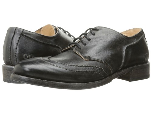 NEU Bett Stu Basalt schwarz rustikal Stahl blau Herren Kleid Schuh US Größe 9,5