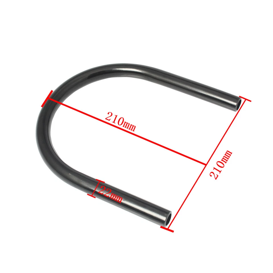 Marco de asiento plano trasero 210 mm aro bucle tracker extremo se adapta a Yamaha XS 750 Honda CB Foto 4 de 4