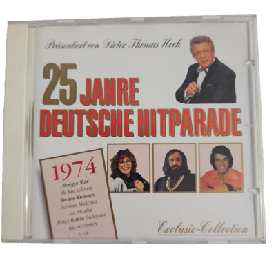 EB3136 25 JAHRE DEUTSCHE HITPARADE - 1974 - CD 1995 - MAGGIE MAE,CHRIS ROBERTS
