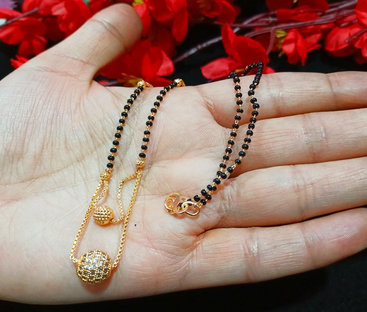 Indian wedding deals necklace mangalsutra
