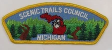 Scenic Trails Council CSP SAP Traverse City, MI Yellow BDR CSP MINT issue