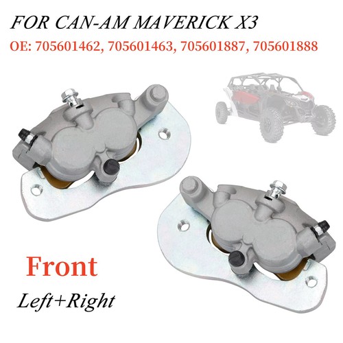 Left Right Front Brake Calipers 705601462 For Can-Am Maverick Sport Trail X3 - Picture 7 of 16