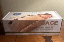 Invigorate By Meridian Point Massage 8 Piece Spa Stone Set Brand New