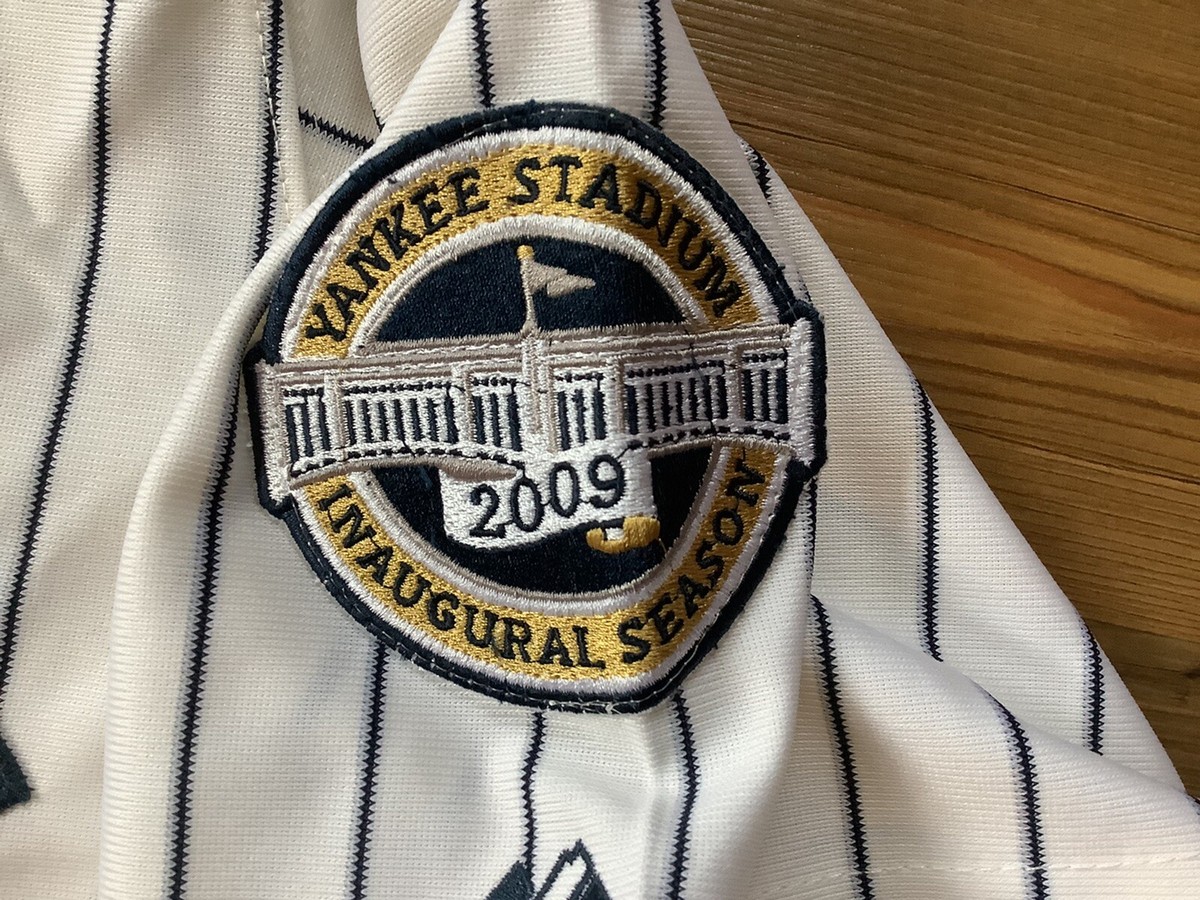 Authentic #25 New York Yankees Mark Teixeira 2009 Inaugural season