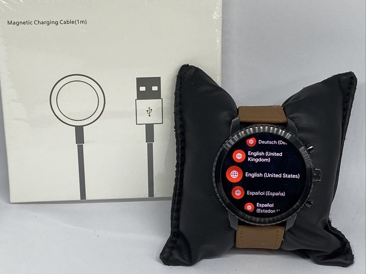Fossil Gen 3 Authentic Genuine Smart Watch Custom Band FTW4005 CR588 Fossil  main image 3