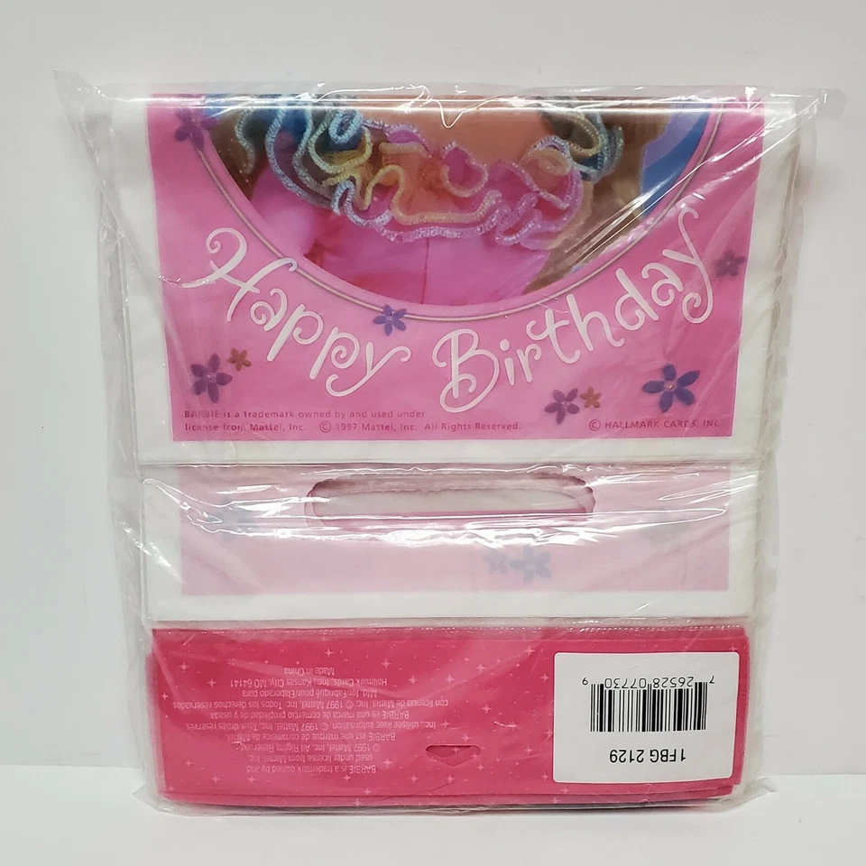 Bolsas de feliz cumpleaños Barbie 1997 Mattel bolsas de agarre de fiesta - total 48 bolsas DE COLECCIÓN Foto 3 de 4