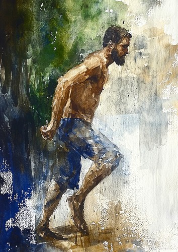 Nude Masculine Figures Study Set of Prints on Matte Paper | Buy 2 Get 1 Free - Picture 18 of 27