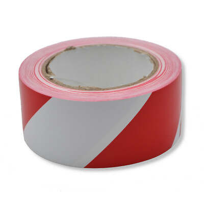 AKTION: EasyTape KLEBEBAND rot/weiss 33m ROCOL Markierungsband klebend Warnband