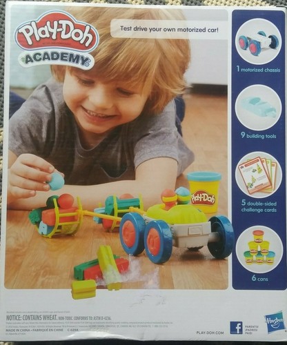 Hasbro Play-Doh Academy Car Creator Modeling Clay w/ Motorized Chassis - New - Picture 3 of 8