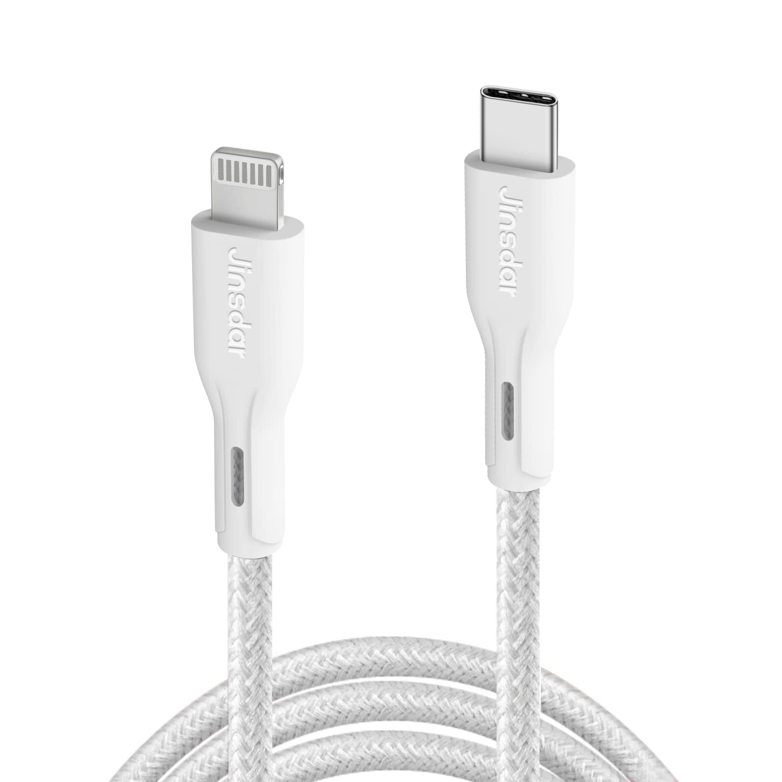 USB C to Lightning Cable, 6FT iPhone Fast Charging Cable, MFi Certified Braid...-image