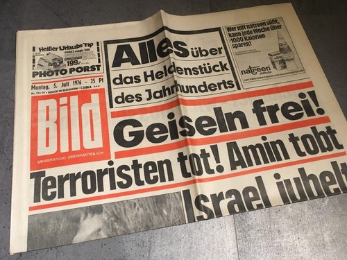 BILDzeitung Journal Allemand Original Du 08.05.1979 - Cadeau D'anniversaire