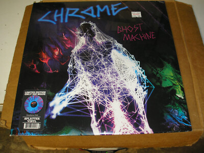Chrome - Ghost Machine LP new sealed Cleopatra splatter vinyl