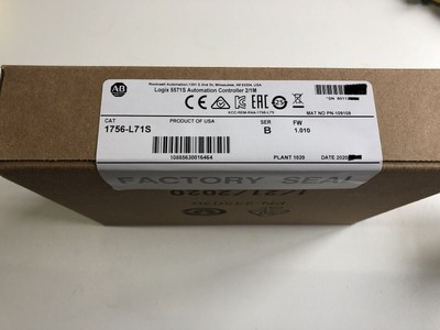 New Factory Sealed AB 1756-L71S Ser B GuardLogix Automation Controller 1756L71S