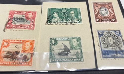 Helpful Stamps* Tanganyika Uganda Kenya Early Stamps Various Issues - Picture 3 of 4