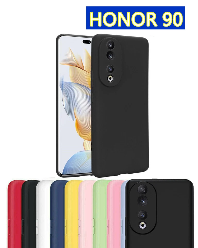 Cover Morbida Custodia Silicone Tpu Opaca pre HONOR 90