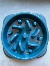 Slow Feeder Dogs Bowl for Large Dogs Anti-Gulping Pet Slower Food Feeding Bowl