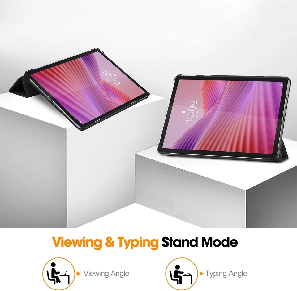 Schutzhülle + 9H Panzerfolie Glas für Lenovo Tab 10.1 2025 (TB-311FU/XU) Case -3 - Bild 4 von 4