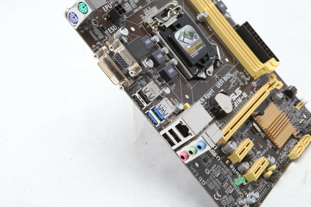 ASUS H81M-E MicroATX DDR3 SATA 6 Gb/s Motherboard w/ Shield E41 | eBay