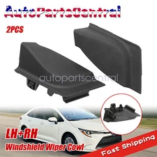 Windshield Wiper Side Cowl Extension Shield Cover For 2020-2022 Toyota Corolla