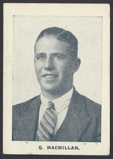 HARTLEYS - SOUTH AFRICAN ENGLISH CRICKET TOUR 1929 - Q MACMILLAN, TRANSVAAL