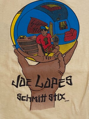 1986 JOE LOPES MC ESCHER SCHMITT STIX VISION STREET WEAR 