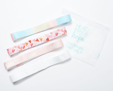 Headbands of Hope Set of 4 Athletic Headbands Love