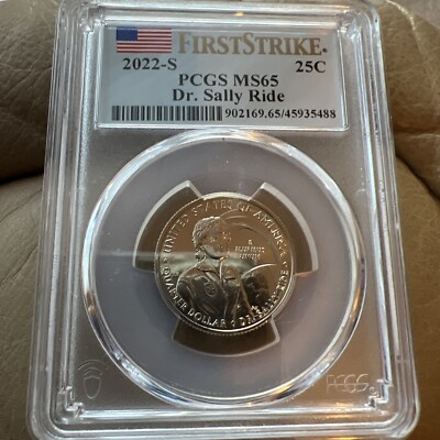 PCGS MS65 Dr. Sally Ride 2022 S Quarter FirstStrike 25c | eBay