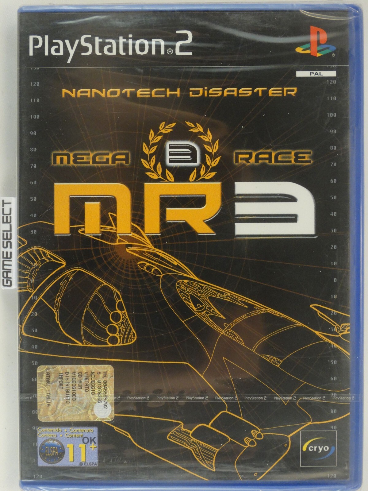 Megarace 3 Nanotech Disaster ps2 playstation 2 pal - - Neuf Scelle