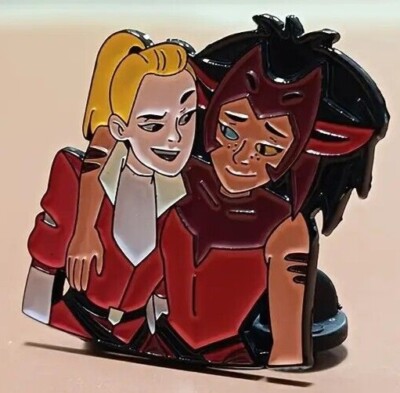She-Ra Princesses of Power Enamel Pin Catra Adora Catradora LGBT+ ...
