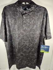Ben Hogan Performance Stretch Polo Men's Size L Black Caviar New With Tag