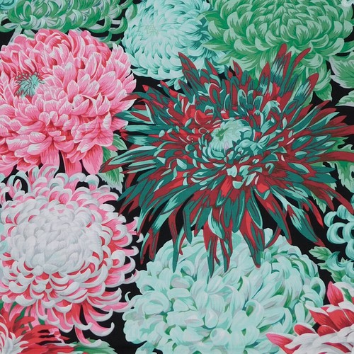 Quilting Patchwork Fabric Kaffe Fassett Chrysanthemum 1 50x55cm FQ - Picture 4 of 5