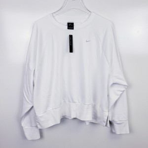 Nike Dri-fit Feminina Tam. Xxl Moletom Aberto-Branco Manga Solto Fit | eBay