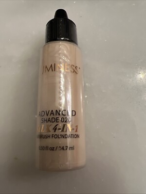 Luminess Airbrush Silk 4-In-1 Shade 020 Advanced Foundation .50oz~NEW/SEALED