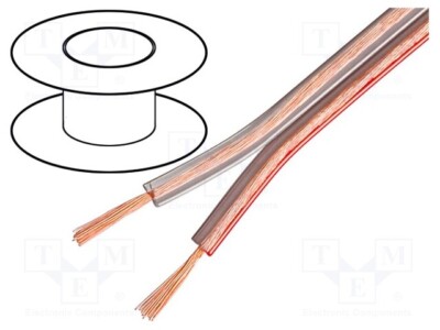100 Meters, Leitungen: Lautsprecher- TLYP-2X0.35TR /E2DE