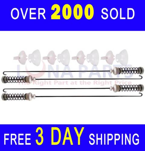 Set of 4 Whirlpool W10780048 Suspension Rod W10349191 AP5985113 ERW10780048 - Afbeelding 1 van 1