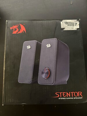 Red Dragon Stentor Gaming Speakers used working in good condition