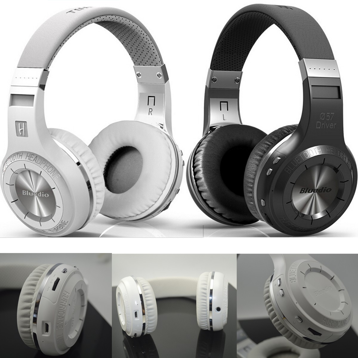 Bluedio Bluetooth Headset Stereo Wireless/Wired Headphone for Cell