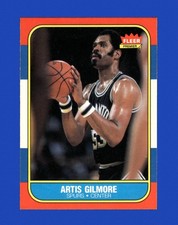 1986-87 Fleer Set-Break # 37 Artis Gilmore NM-MT OR BETTER *GMCARDS*