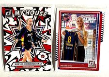 SOPHIE CUNNINGHAM 2025 Donruss WNBA My House #19 & Base #24 Indiana Fever