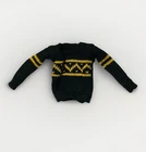 Barbie Ken Allan Doll Black Sweater Fashion Fits Vintage & Silkstone Dolls