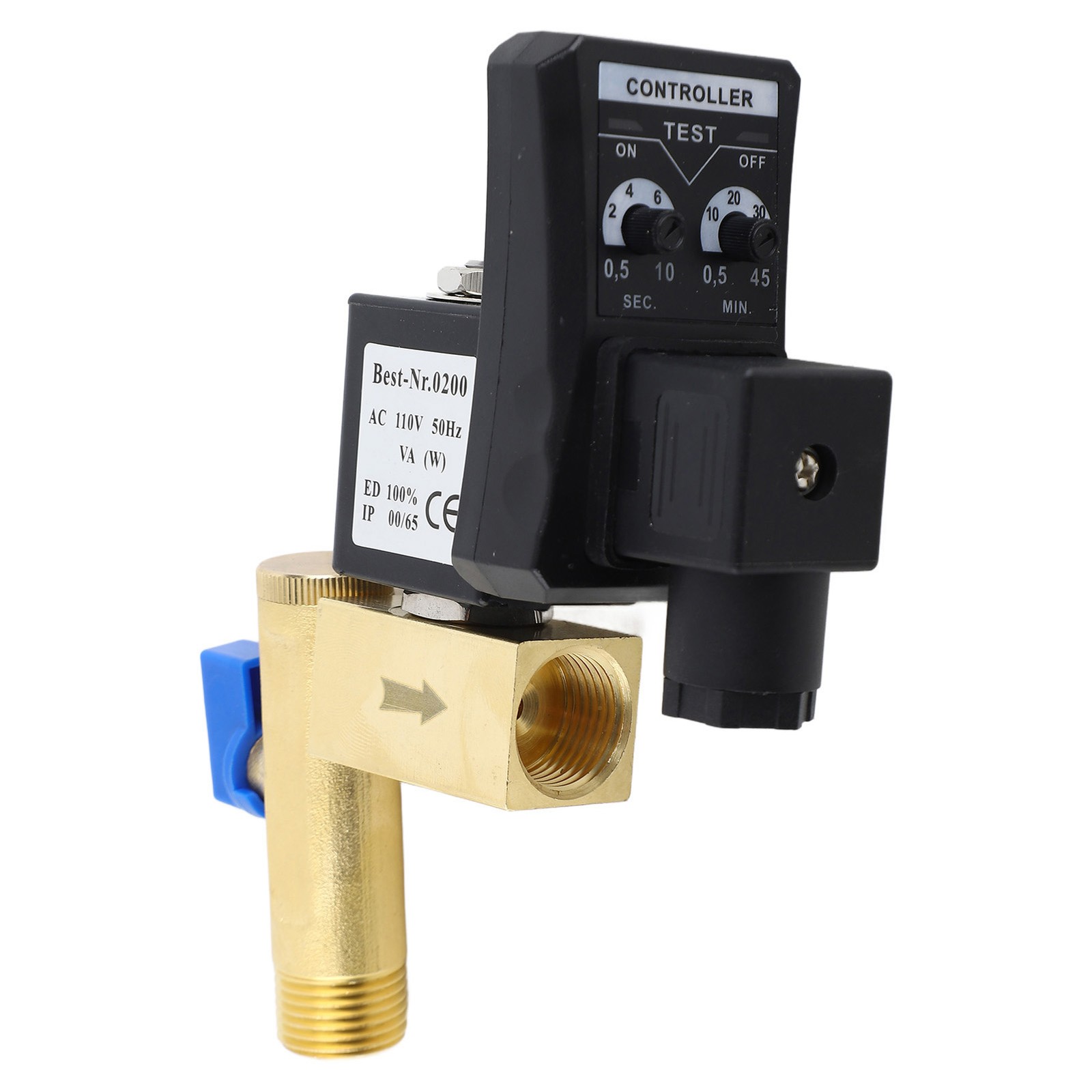 G1/2 Automatic Drain Valve For Timed Condensate Discharge