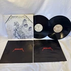 Metallica And Justice For All 2x LP 1988 Elektra 60812-1 1st US Press Vinyl VG
